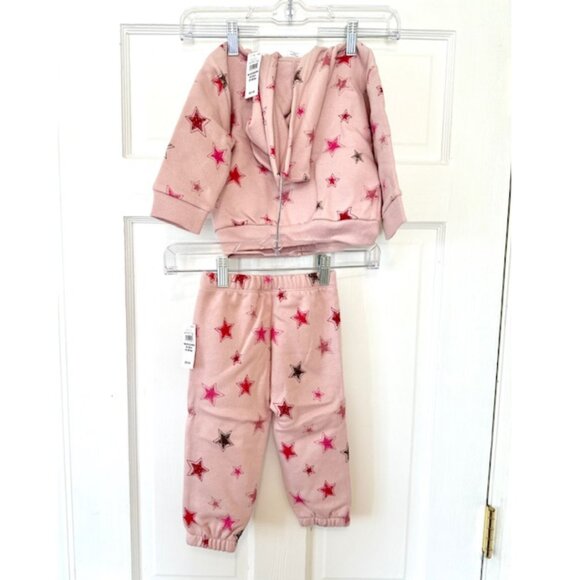 Baby Gap Logo Zip Hoodie and Matching Joggers Set NWT - Picture 7 of 9
